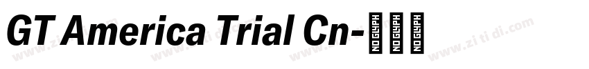 GT America Trial Cn字体转换 GT America Trial Cn字体转换